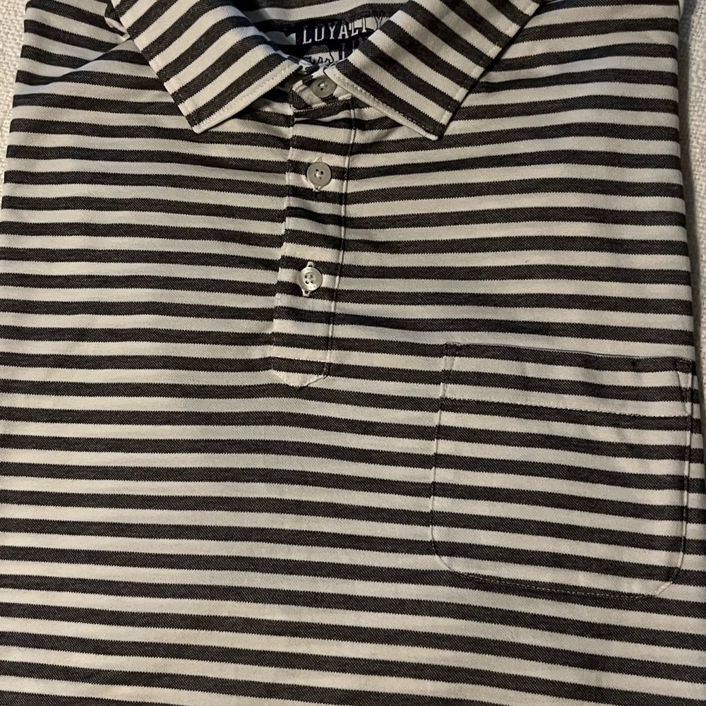 Onward Reserve striped polo. XXL. Short sleeve. Cotton blend Excellent condition